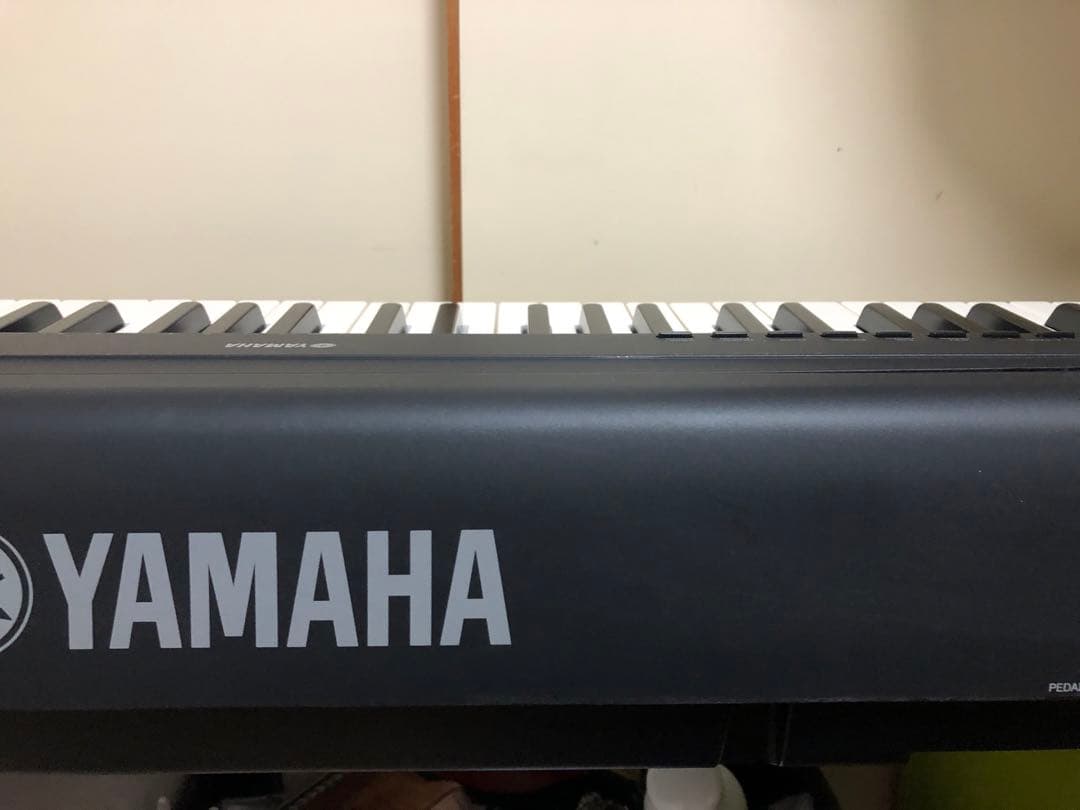 【電子ピアノ2012年製 】P-95B YAMAHA 譜面台 ペダル 電源付き