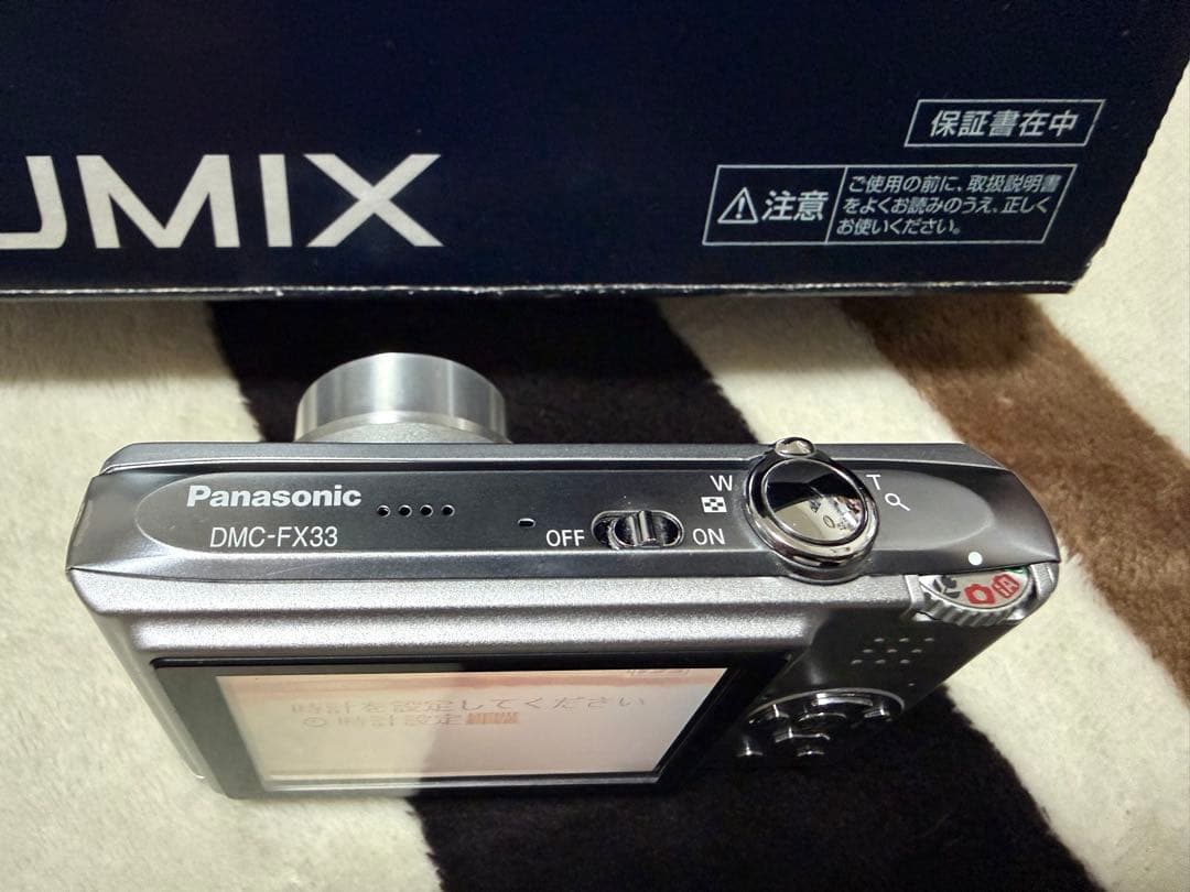Panasonic LUMIX DMC-FX33 シルバー