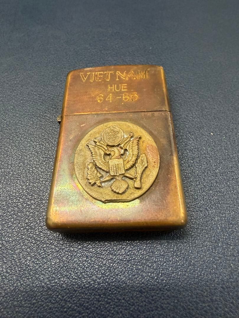 激レア ベトナム ジッポー　表彰メダル仕様 (コメント付き）ZIPPO