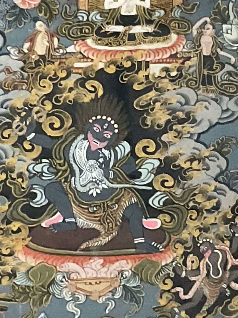 曼荼羅 特大 手描き 肉筆　絵画