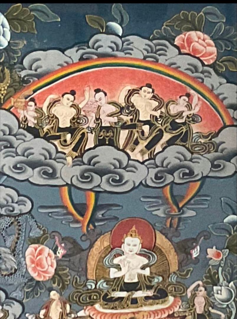 曼荼羅 特大 手描き 肉筆　絵画