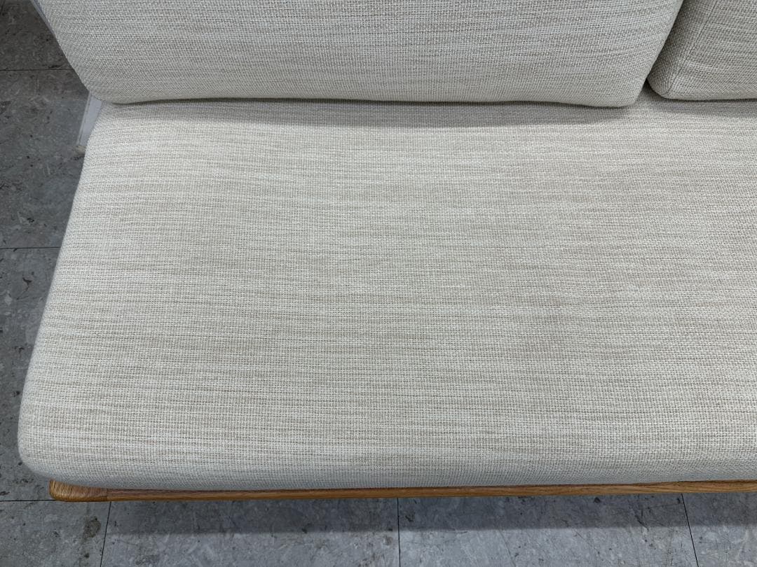 ニトリ　ダイニングテーブルセット　オークエスト　2Pソファ　ベンチ　ベージュ