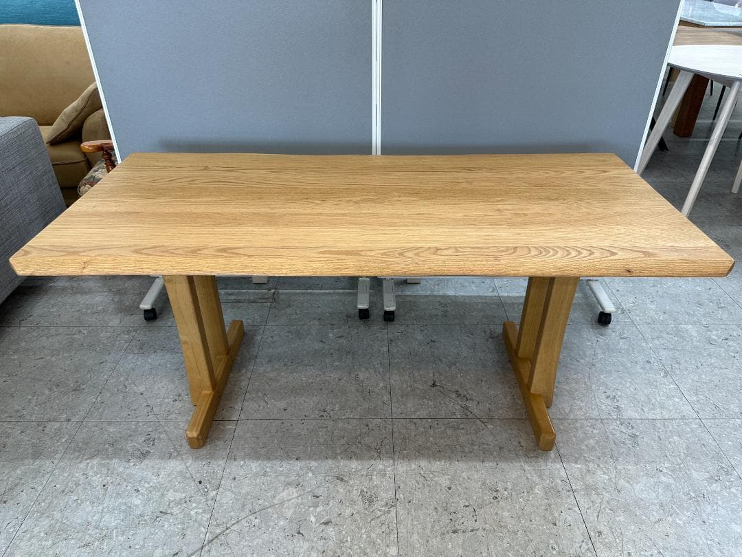 ニトリ　ダイニングテーブルセット　オークエスト　2Pソファ　ベンチ　ベージュ