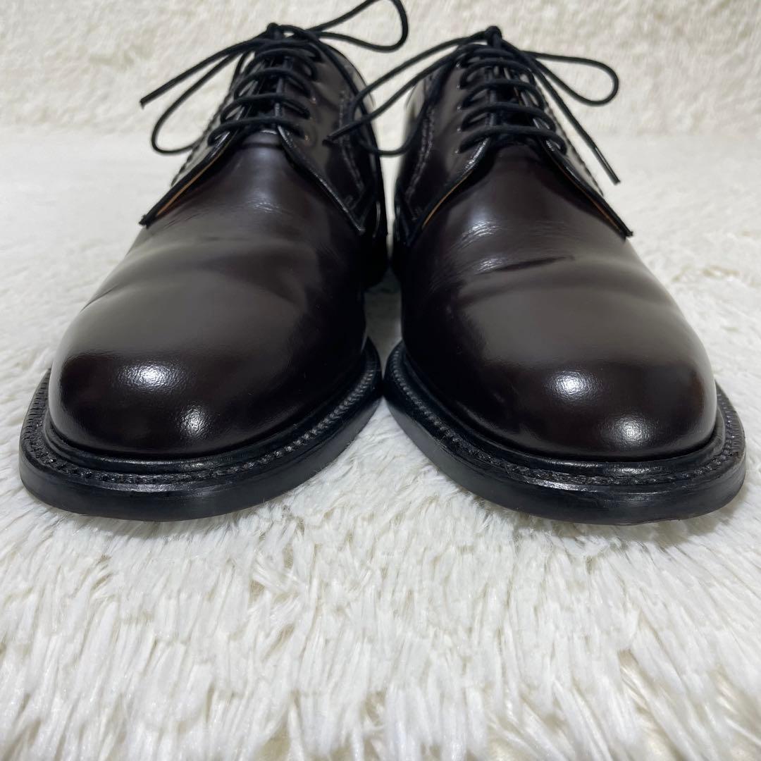 極美品✨リーガル　プレーントゥ 26cm ブラウン　定価3.3万　オンオフ兼用