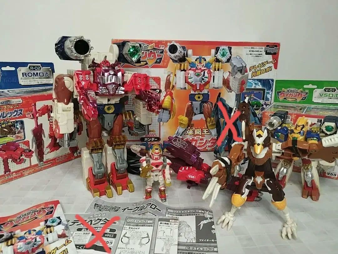 ダイガンダー ロボット キャラクター タカラ 当時物 リューグ ゲーム