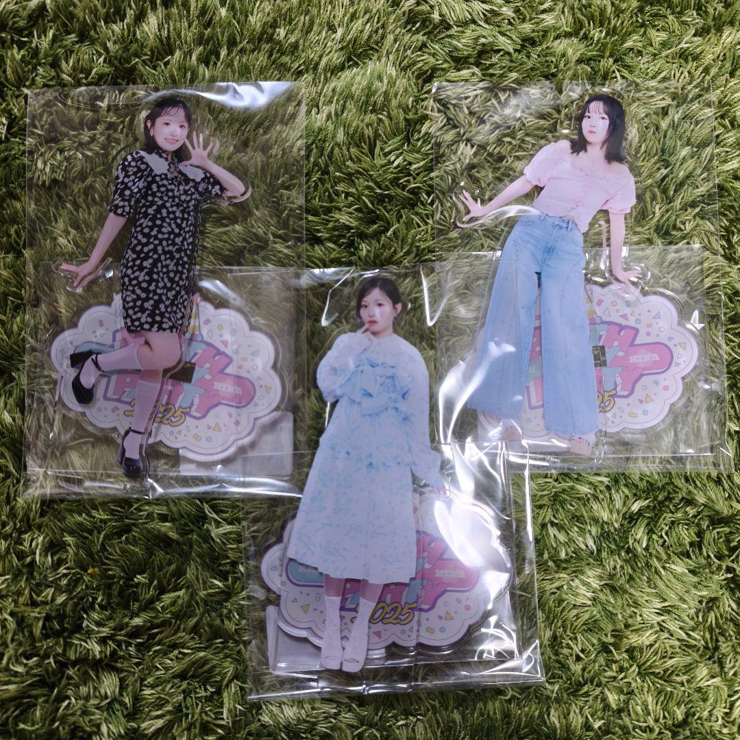 櫻井陽菜 のんひな　バースデーイベント　アクリルスタンド　全部セット