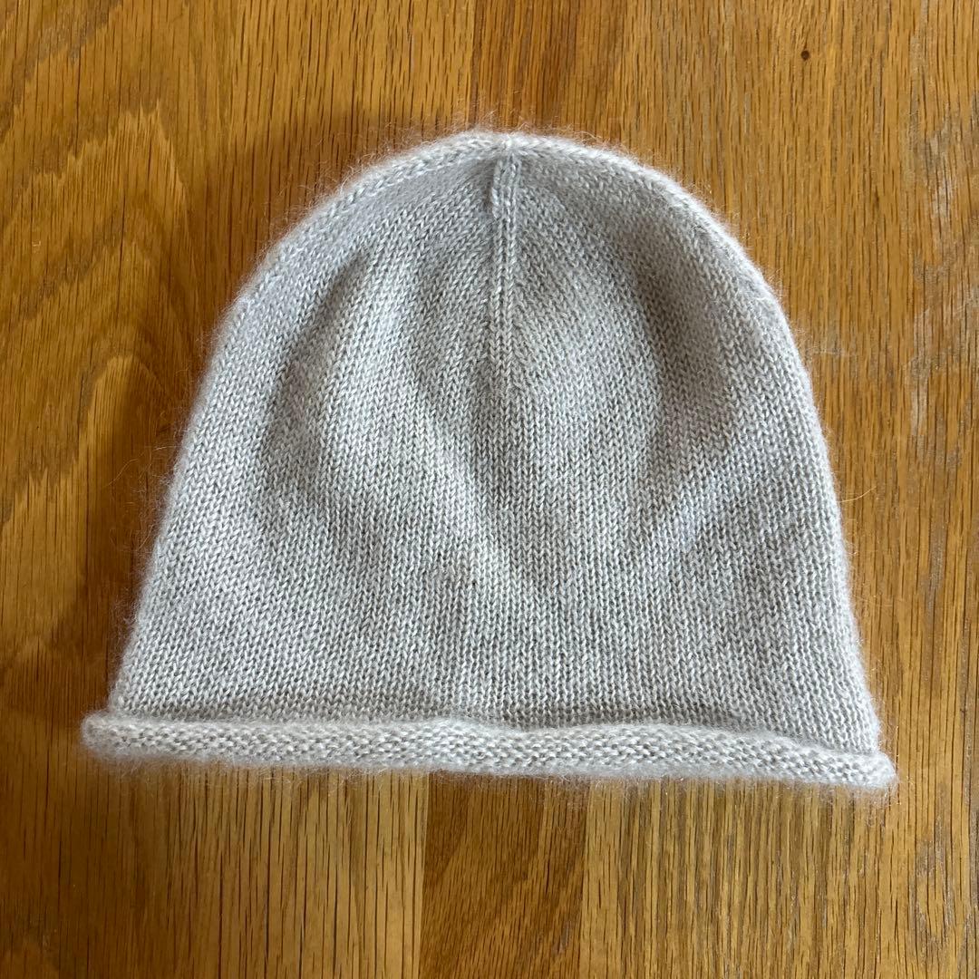 【ミルク】yoli モヘアニットキャップ　23AW