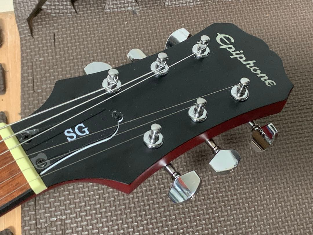 Epiphone エピフォン SG VE エレキギター 艶消し 赤
