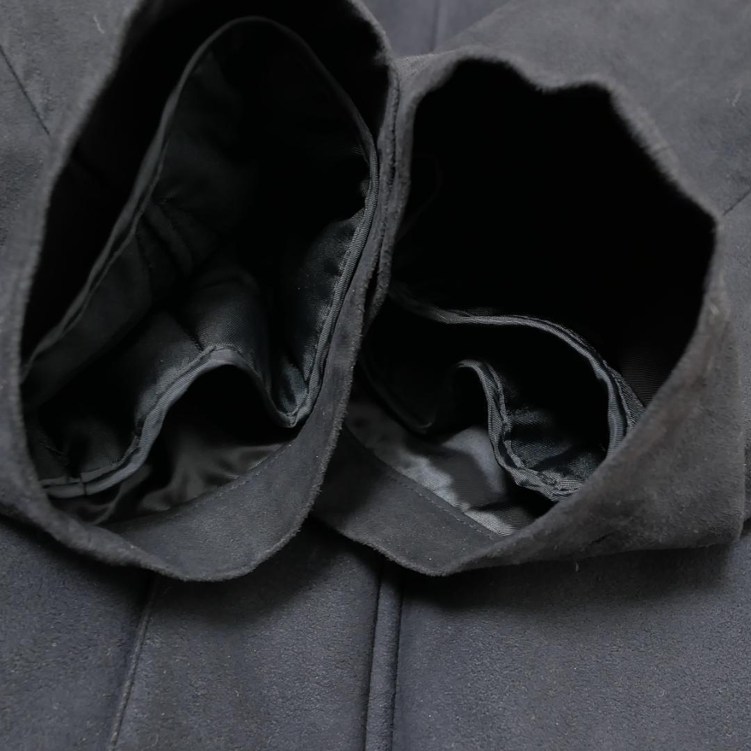 美品【バーバリー】2WAY ブルゾン LL ノバチェック ライナー付き ブラック