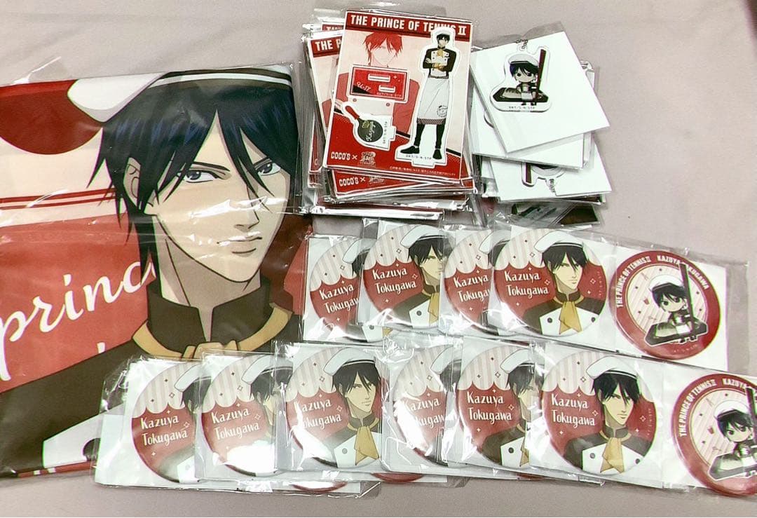 徳川カズヤ　アクスタ　缶バッジ　アクキー　ほか