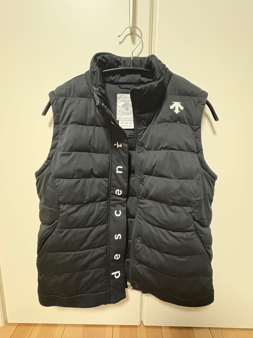 DESCENTE GOLF レディースベスト L ブラック