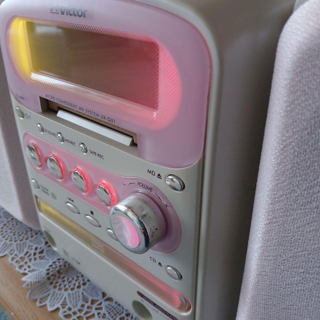 VictorコンポCD/MD/テープ