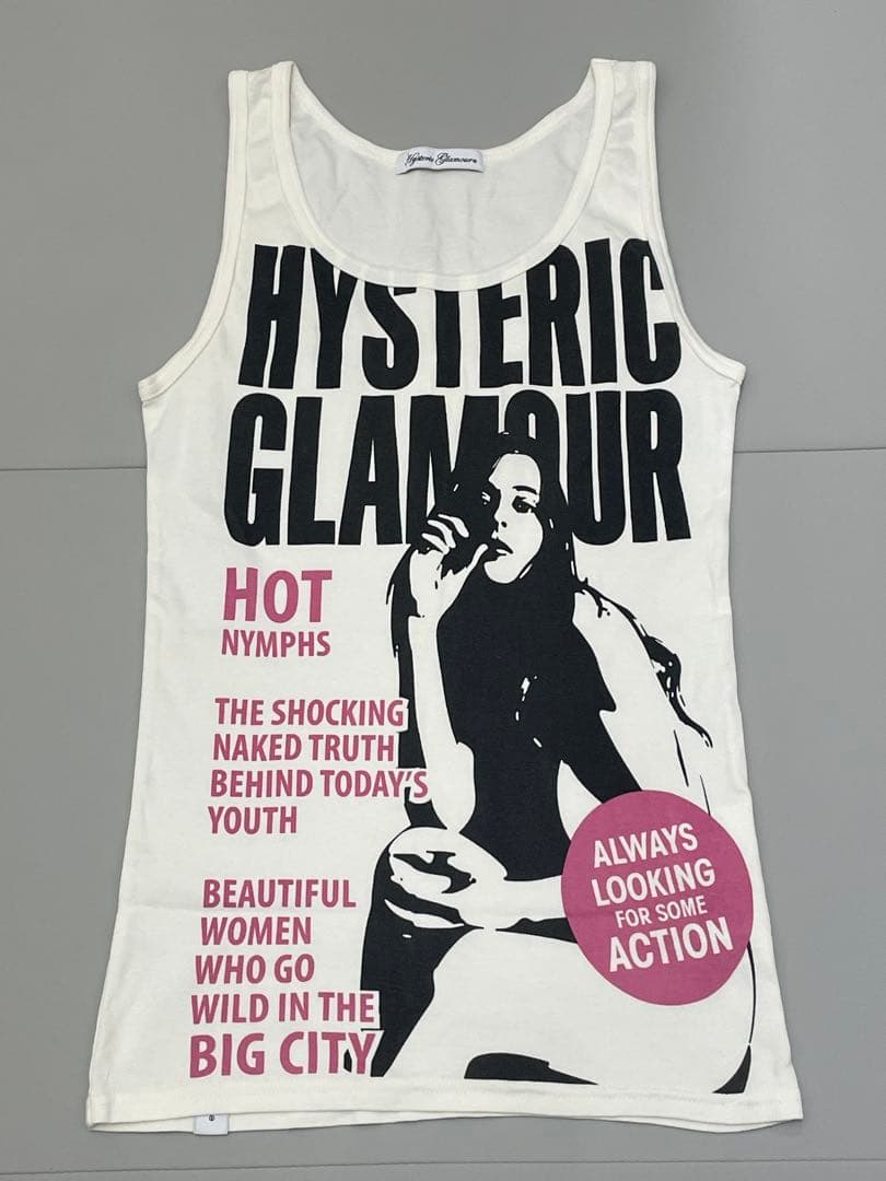 【新品】HYSTERIC GLAMOUR グラフィックタンクトップ フリーサイズ