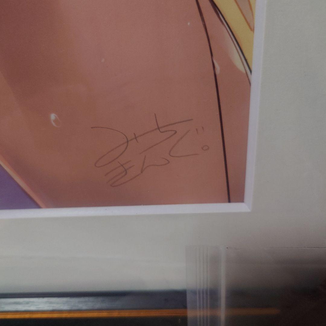 みちきんぐ　A3キャラファイングラフ　直筆サイン入り　X-EROS 100号記念