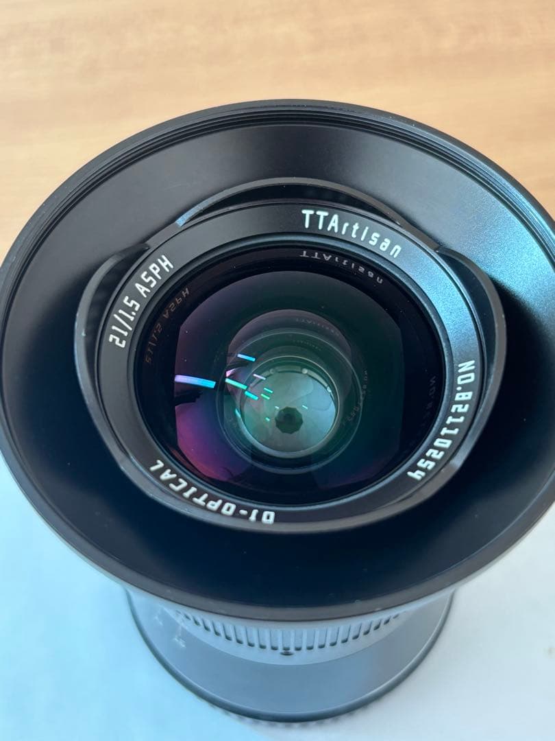 銘匠光学 TTArtisan 21mm F1.5 ASPH ニコンZ用