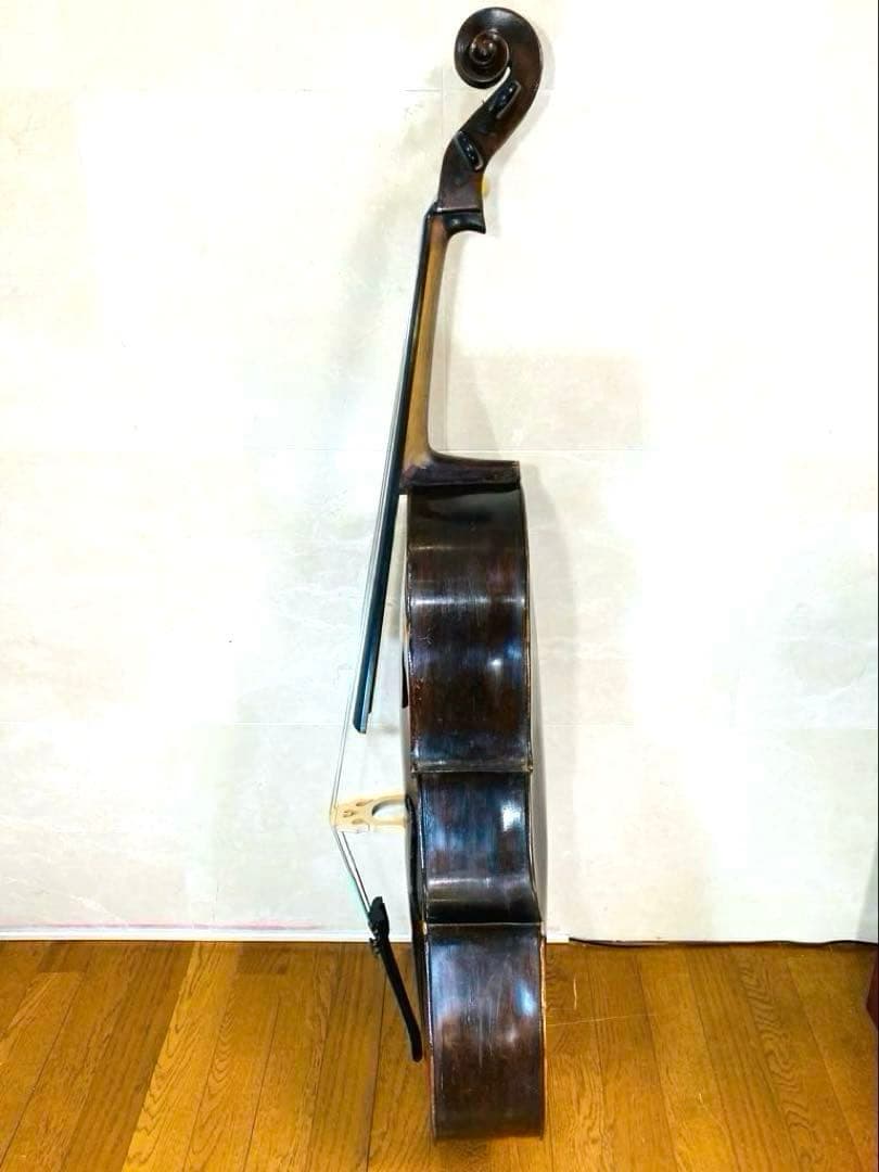 【オールドチェロ】Thomas Henrik 1924製作 調整済 弓 ケース付