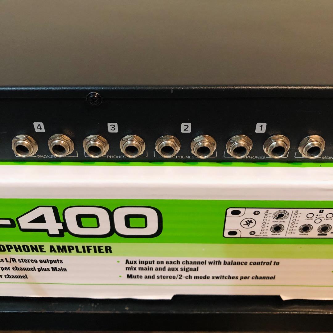 配信機器・PA機器・レコーディング機器 MACKIE HM-400