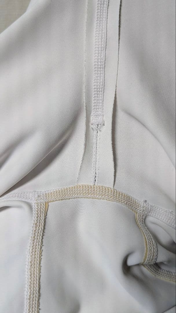 Mizuno 競泳水着 ホワイト/ブルー