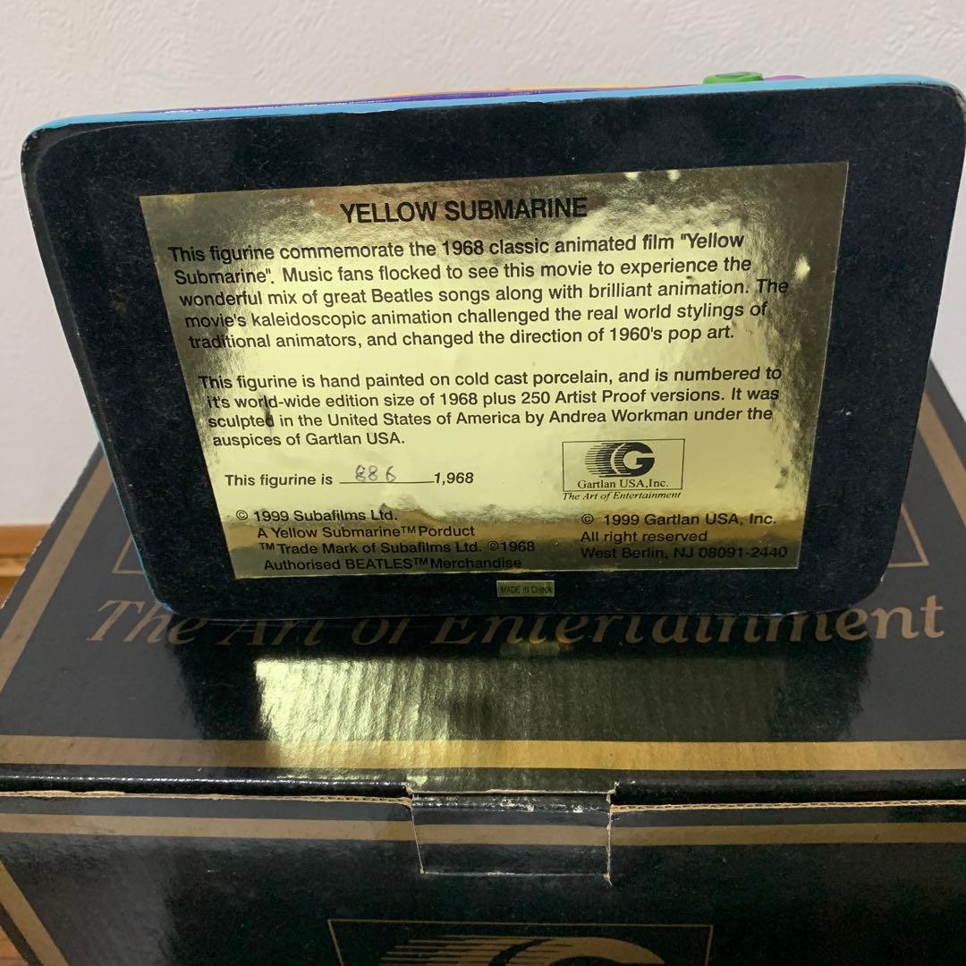 ビートルズ イエローサブマリン 置物 ラージ
