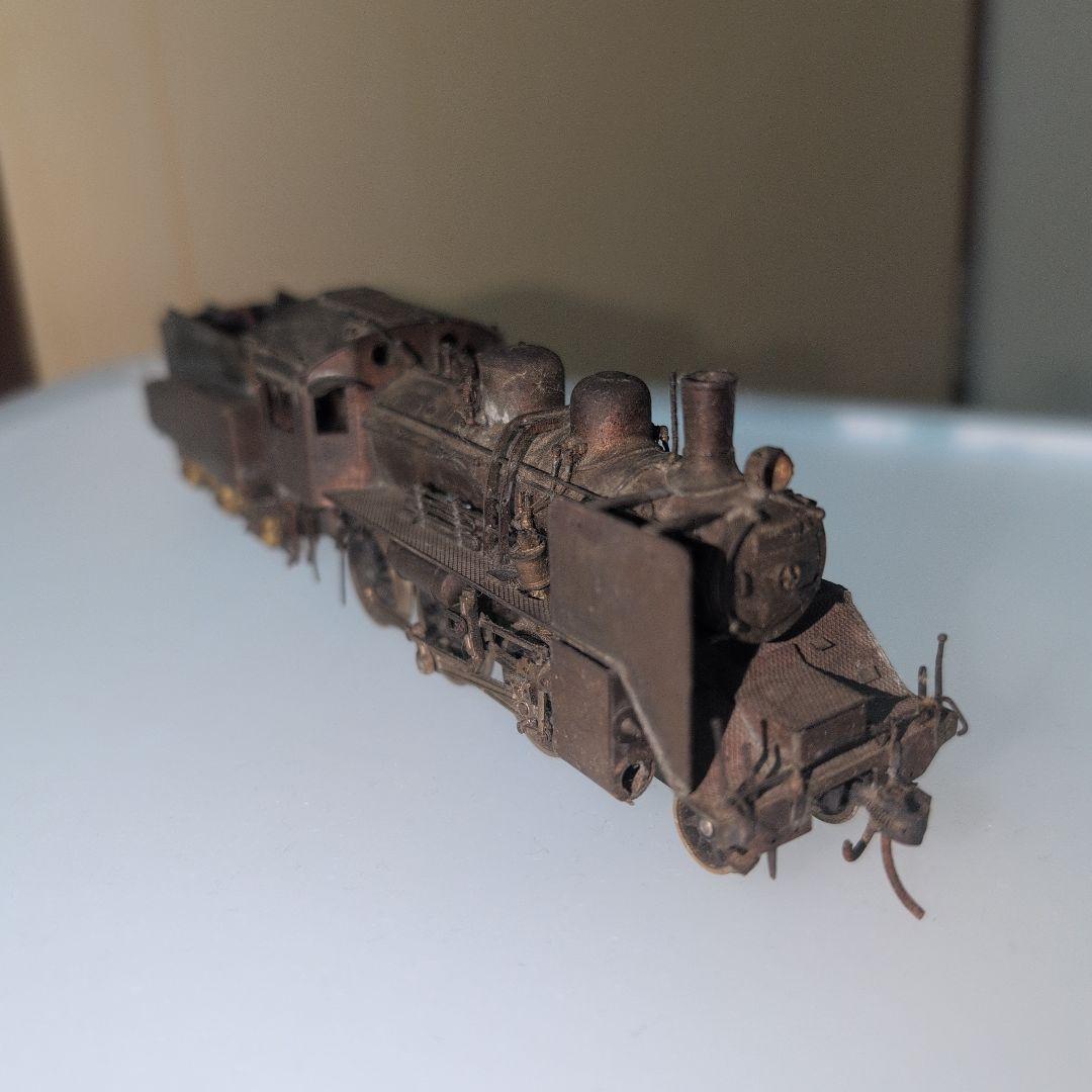 HOゲージ C56形蒸気機関車未塗装素組品ジャンク