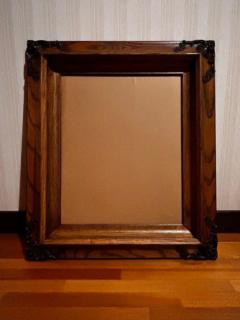 木製　額縁　アンティーク　フレーム　デコラティブ　ハクバ写真産業株式会社