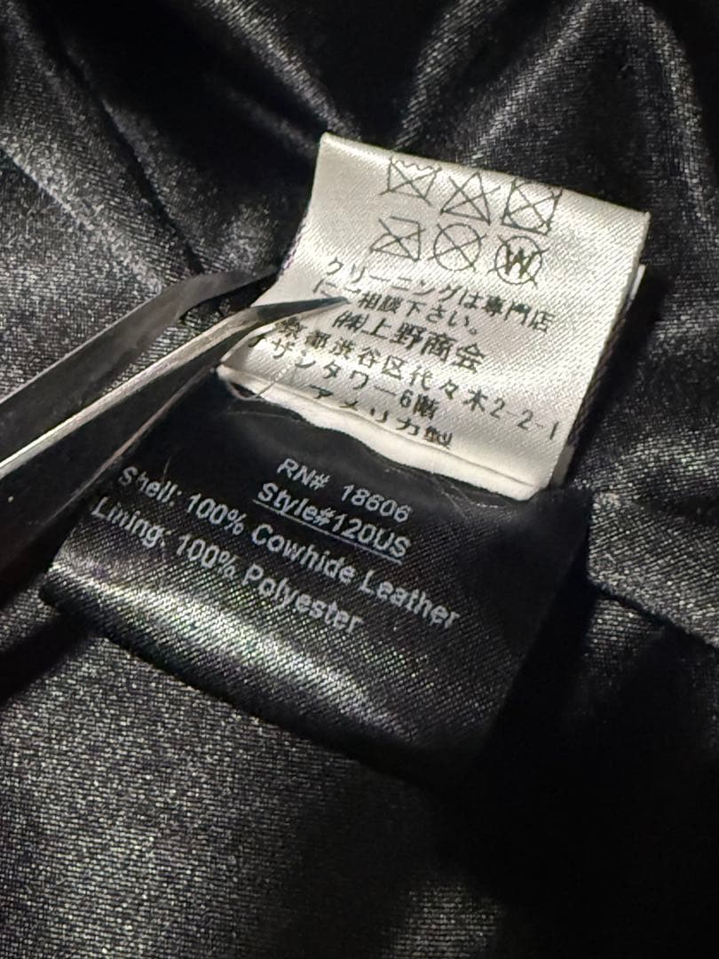 Schott 120US NAKED COW G-JACKET 36サイズ