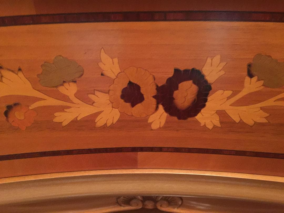 （美品）イタリア ヨーロッパ 家具 5段チェスト クラシック アンティーク