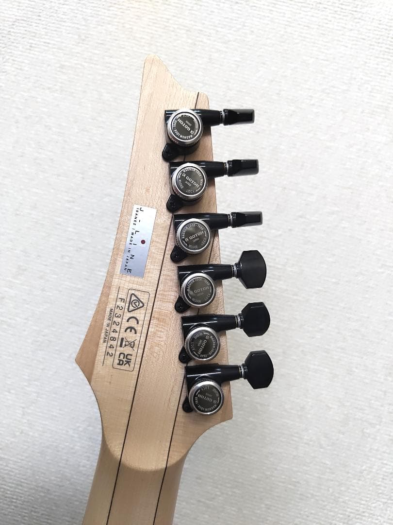 【イッセイ】Ibanez（アイバニーズ） RG6HSHFX　マットブラック