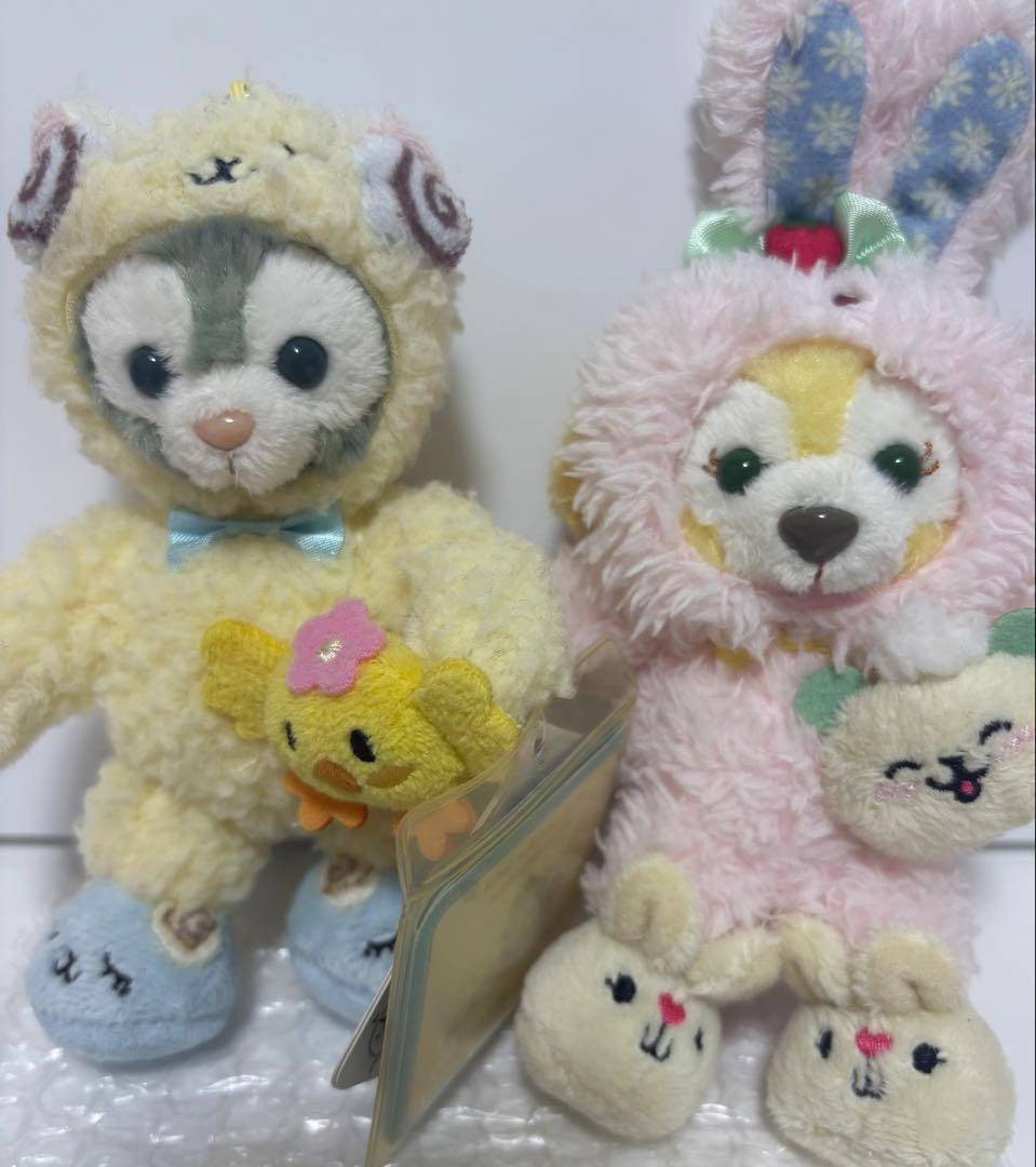 香港ディズニー ぬいぐるみキーチェーン 2019