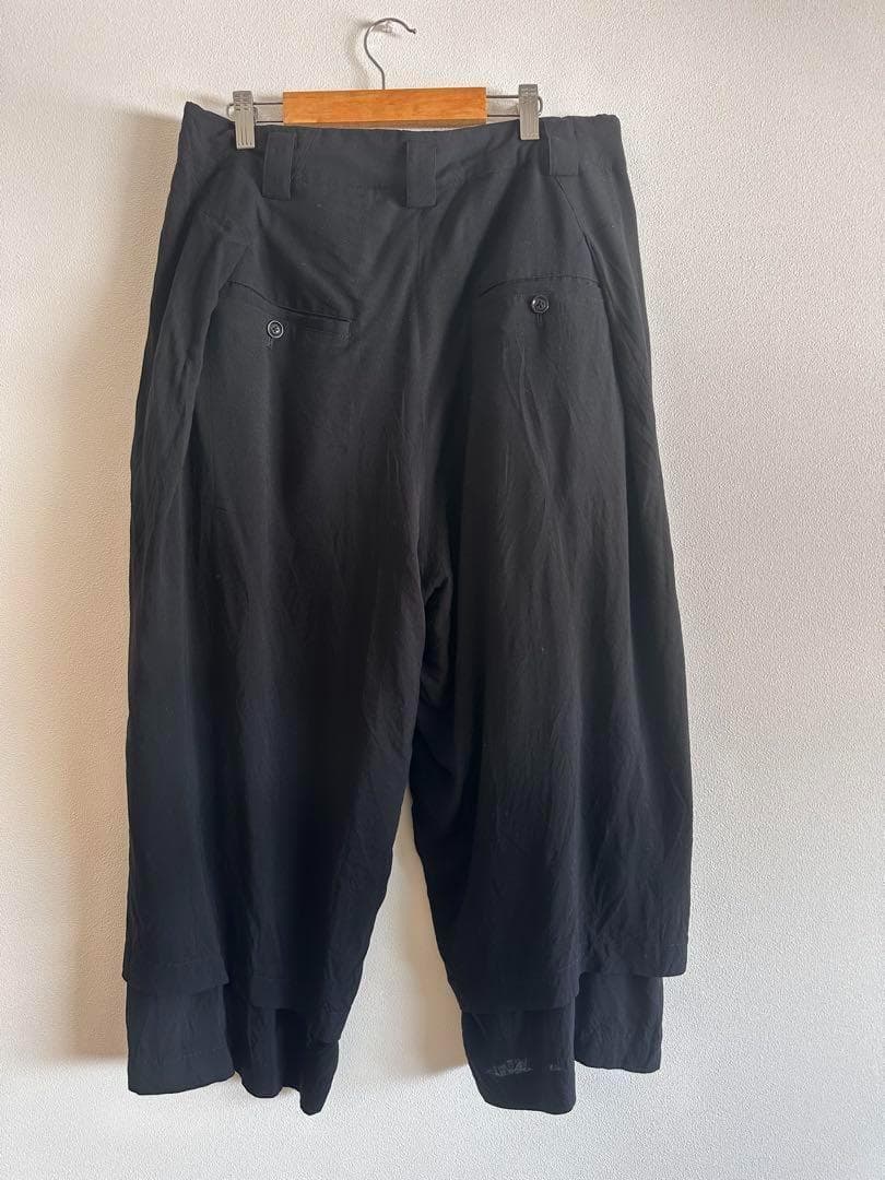 Yohji Yamamoto POUR HOMME レイヤードパンツ