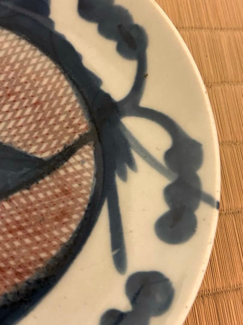 ス*ド様 中国　鯉の図　絵皿　骨董品