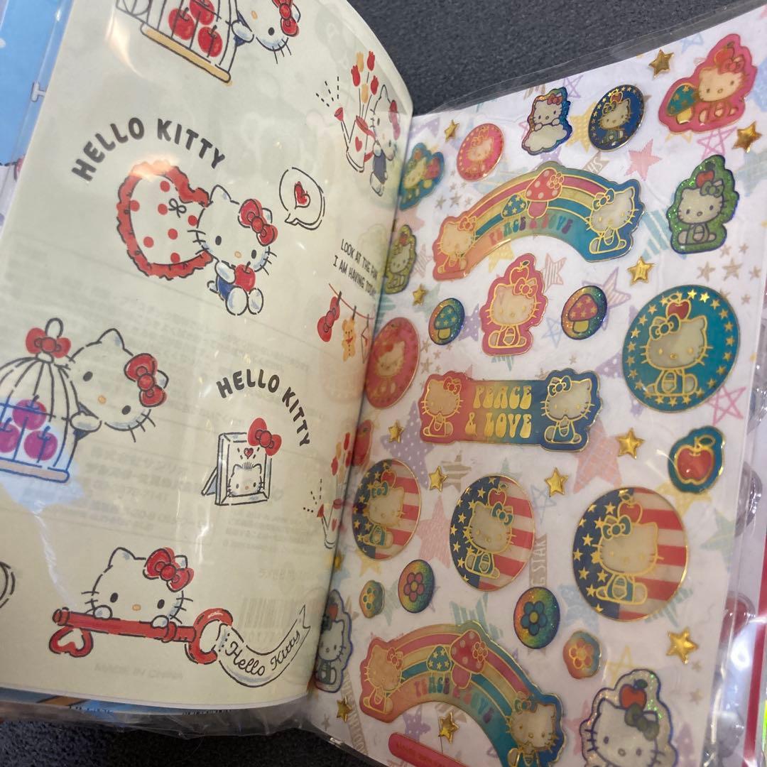 ハローキティ シール帳 完成品
