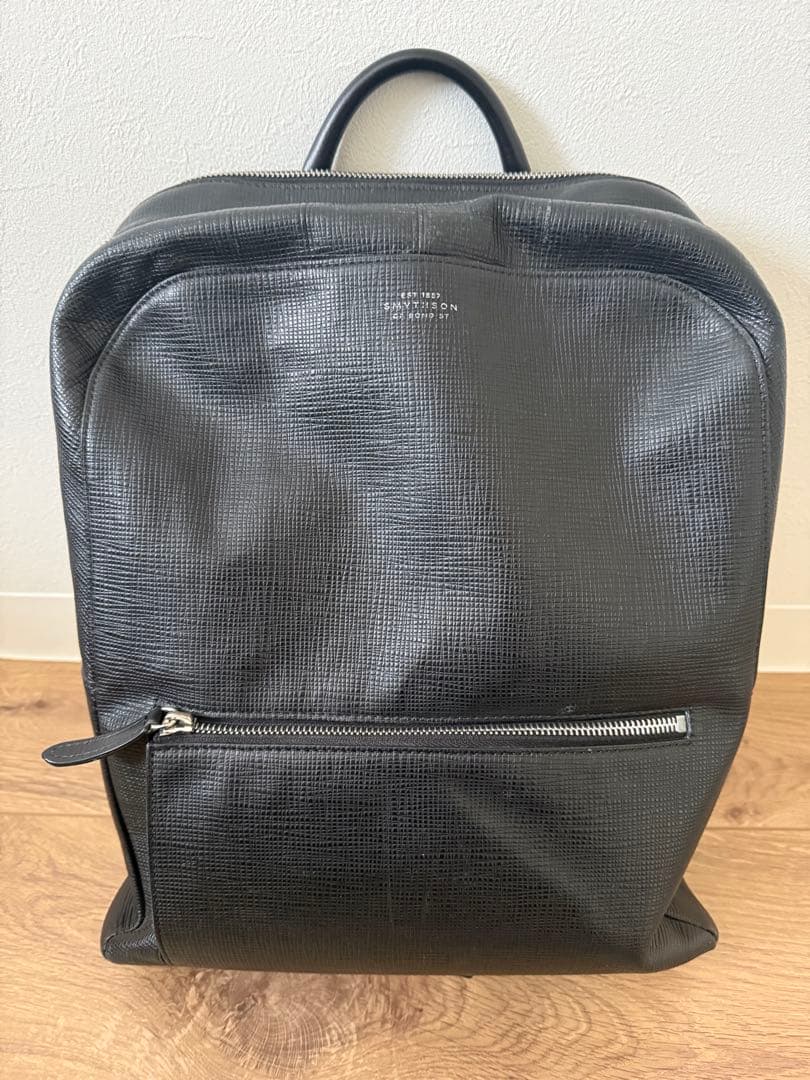 【専用】SMYTHSON ブラックレザー ビジネスリュック