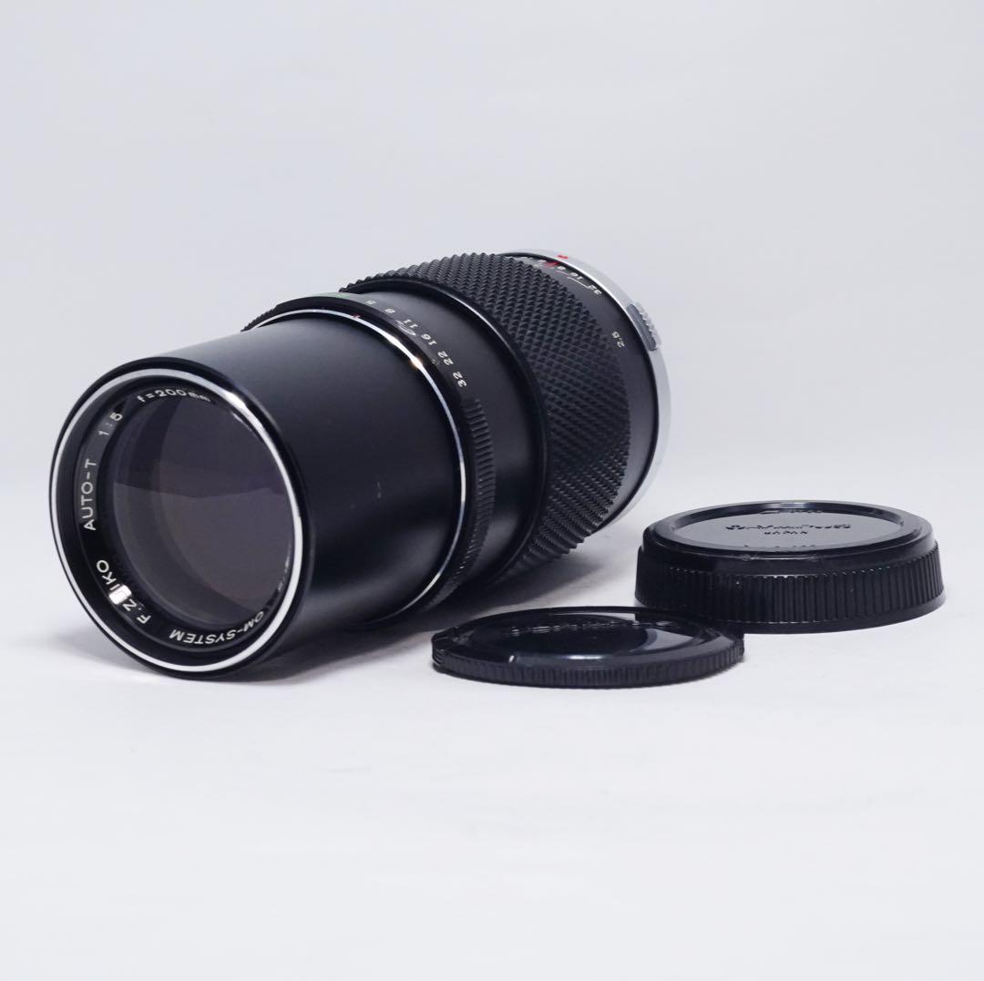 希少 OLYMPUS OM F.Zuiko AUTO-T 200mm F5