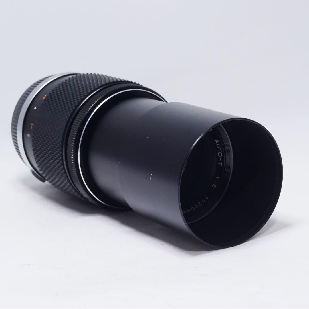 希少 OLYMPUS OM F.Zuiko AUTO-T 200mm F5