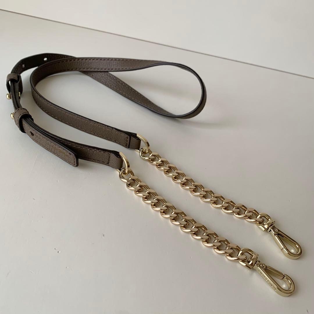 【マイケルコース】アレッサ　2way ハンドバッグ　ショルダーバッグ　ブラウン