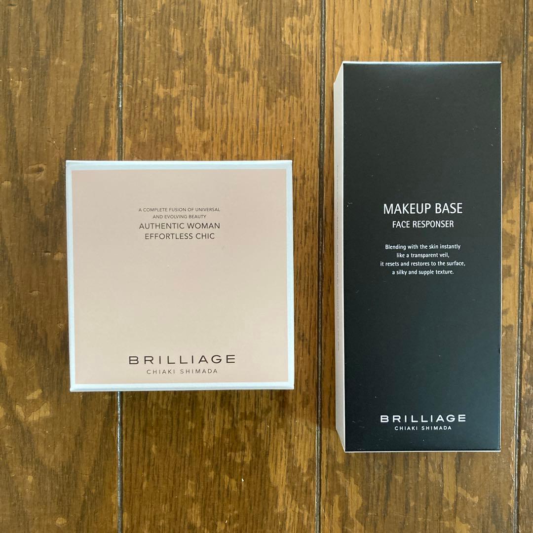 BRILLIAGE パウダリーファンデーション　メイクアップベースセット