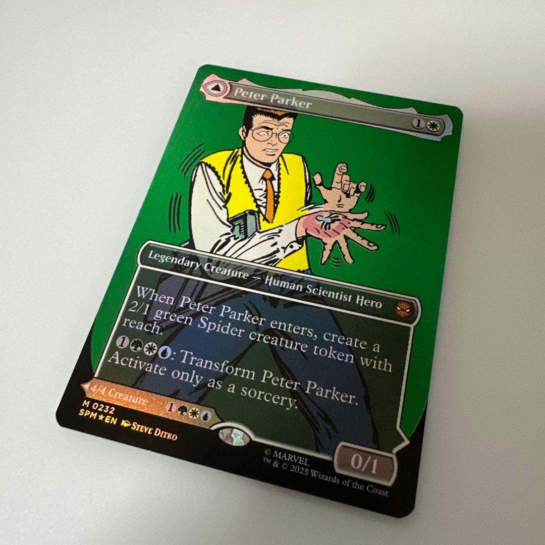 mtgピーター・パーカー/アメイジング・スパイダーマン コミックFoil