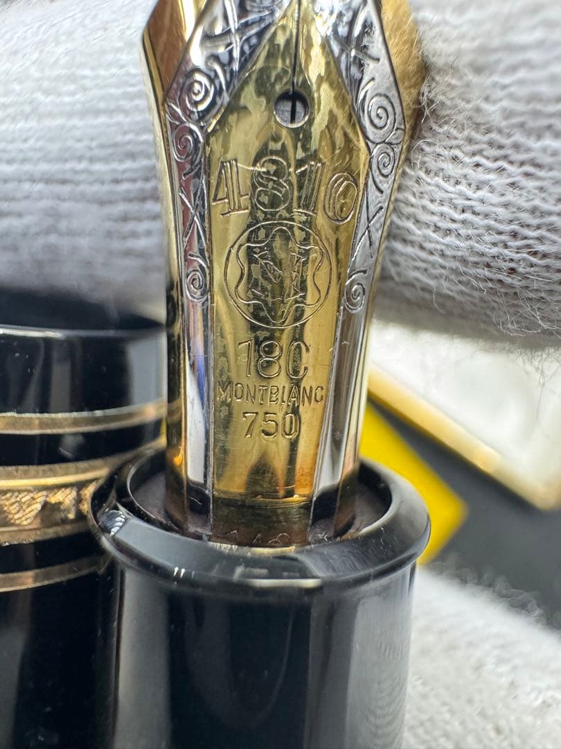 モンブラン マイスターシュテュック 149 万年筆 18C 750 18K