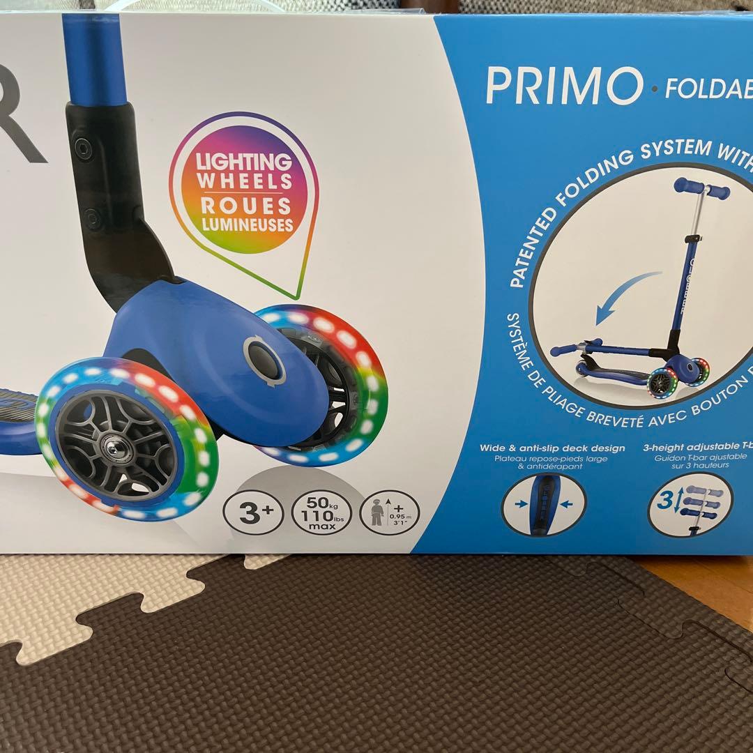 【値下げしました】GLOBBER PRIMO 折りたたみスケーター LIGHTS