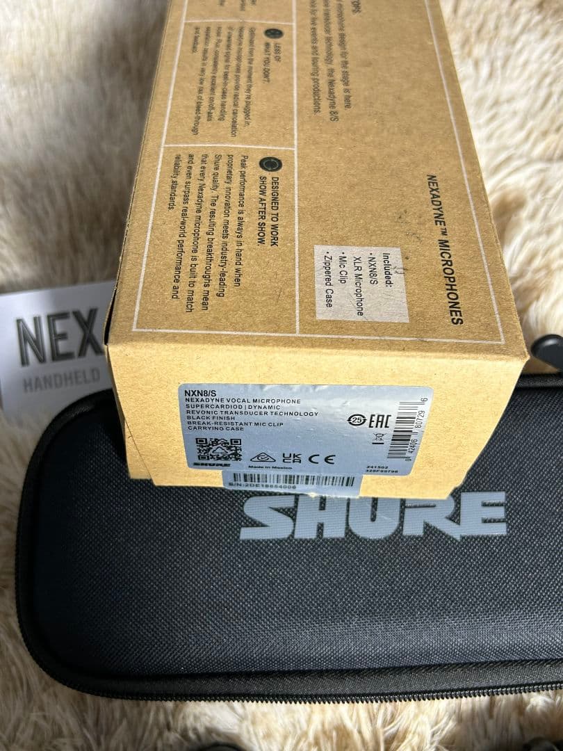 SHURE NEXADYNE 8/S ボーカルマイク