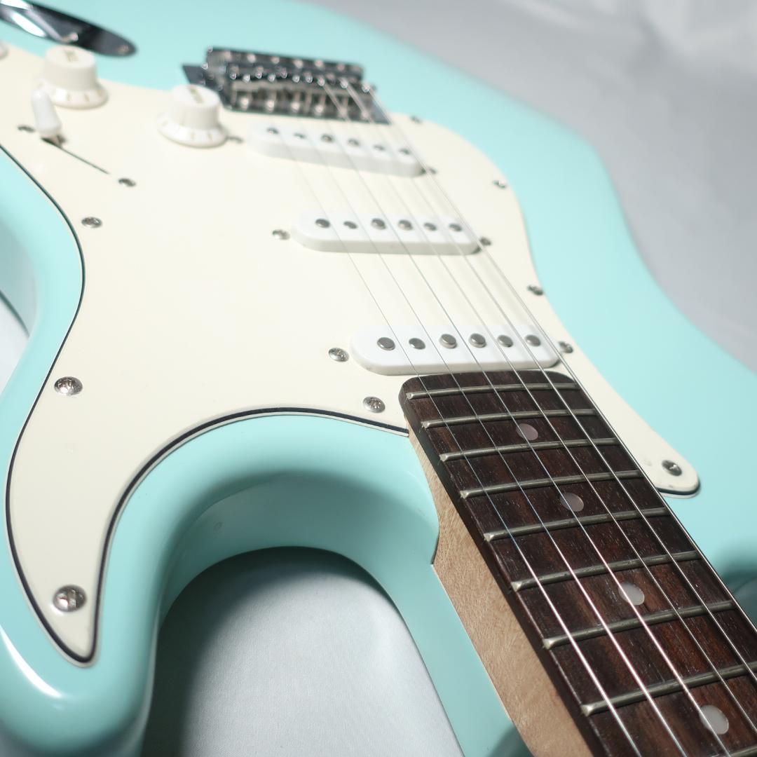 美品 Legend サーフグリーン ストラトキャスタータイプ ギター ケース付