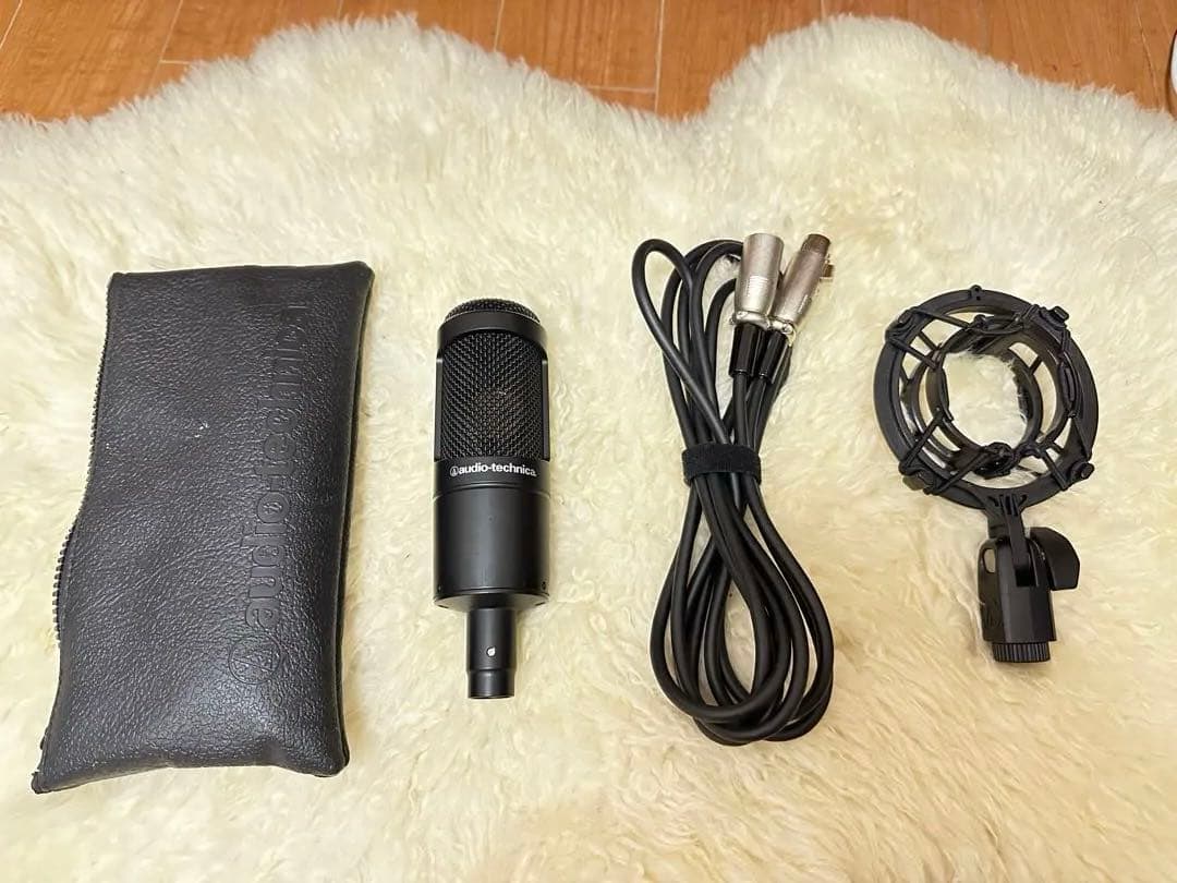 audio-technica AT2035 コンデンサーマイク 付属付き