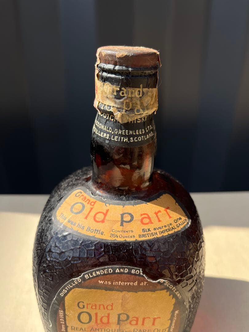Old Parr スコッチウイスキー750ml ティンキャップ 古酒　希少ボトル