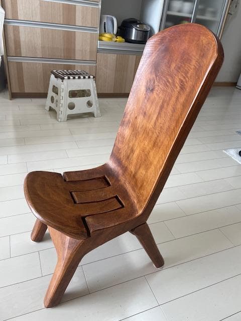 ローチェア　折りたたみ椅子　民芸家具　骨董