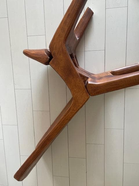 ローチェア　折りたたみ椅子　民芸家具　骨董