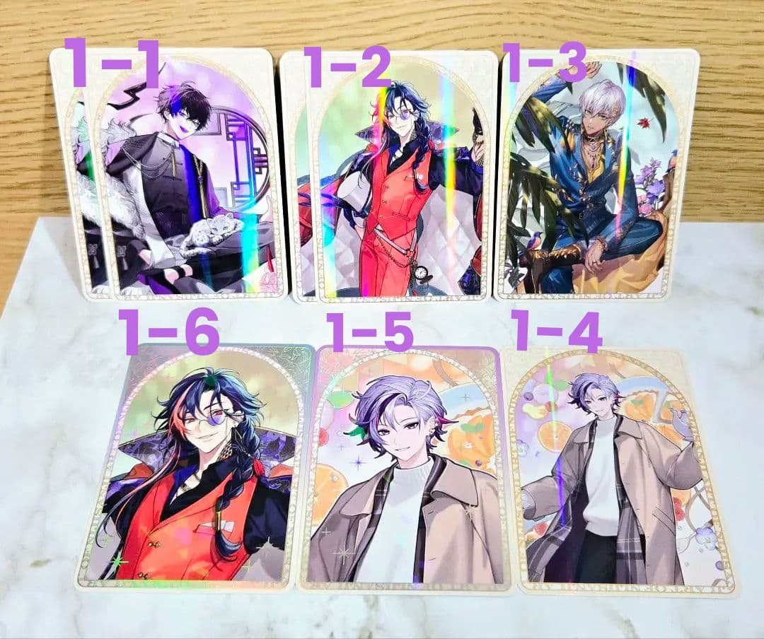 にじさんじ ポストカード カード チェキ ステッカー