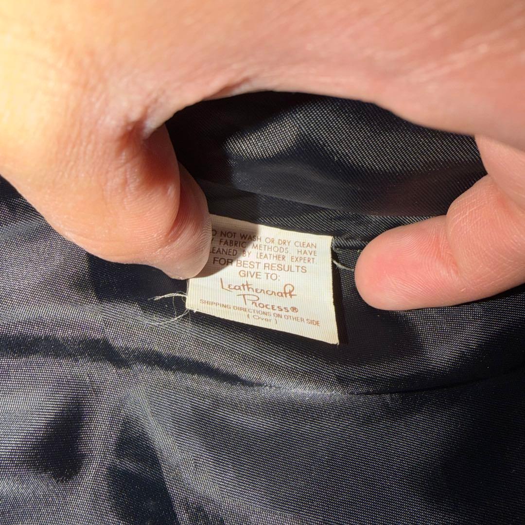 美品Lサイズ相当　ショット　641 シングルライダースジャケット　ライナー付き