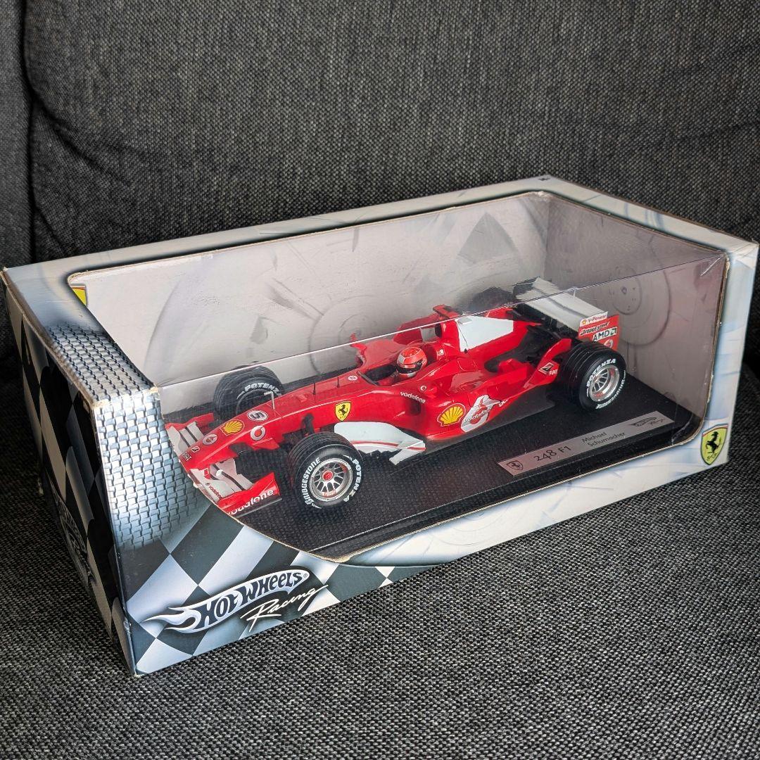 1/18 マテル ホットウィール フェラーリ248 F1　シューマッハ 2006
