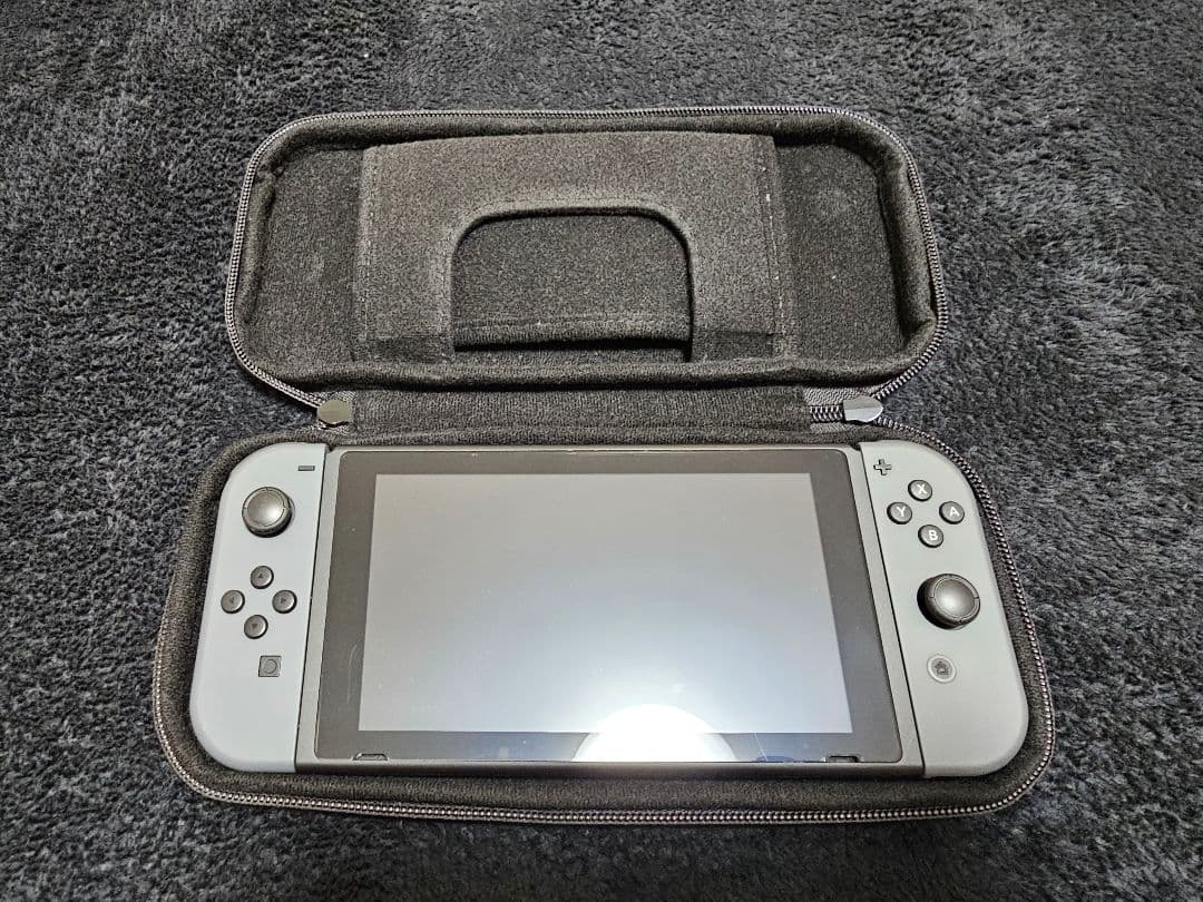 Nintendo Switch グレー 本体 充電器・ドック・ケース付き